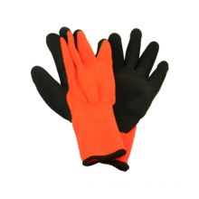 7g Acrylic Liner Glove with Latex Coating Foam Finished